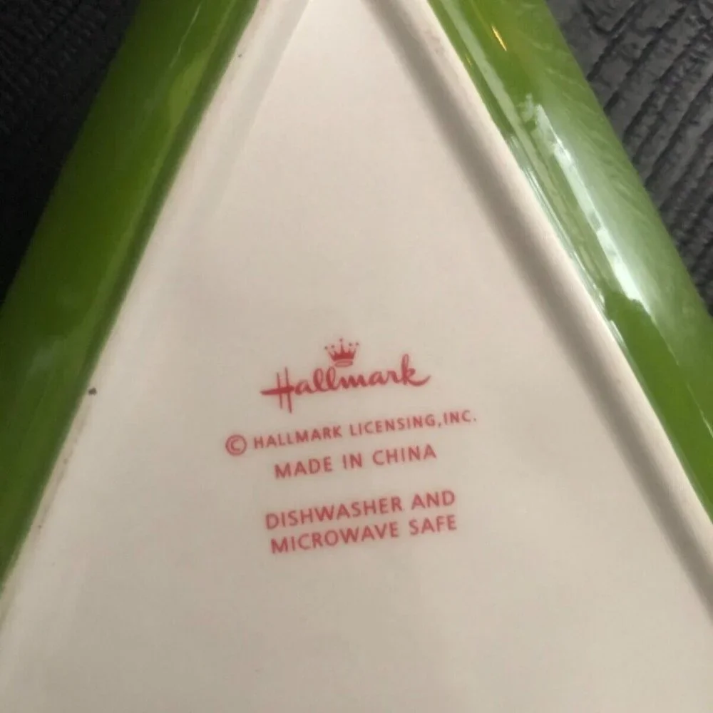 Hallmark Decoration Trinket‎ Dish Christmas Tree Shaped